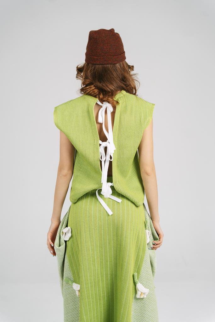 Жилет на завязках