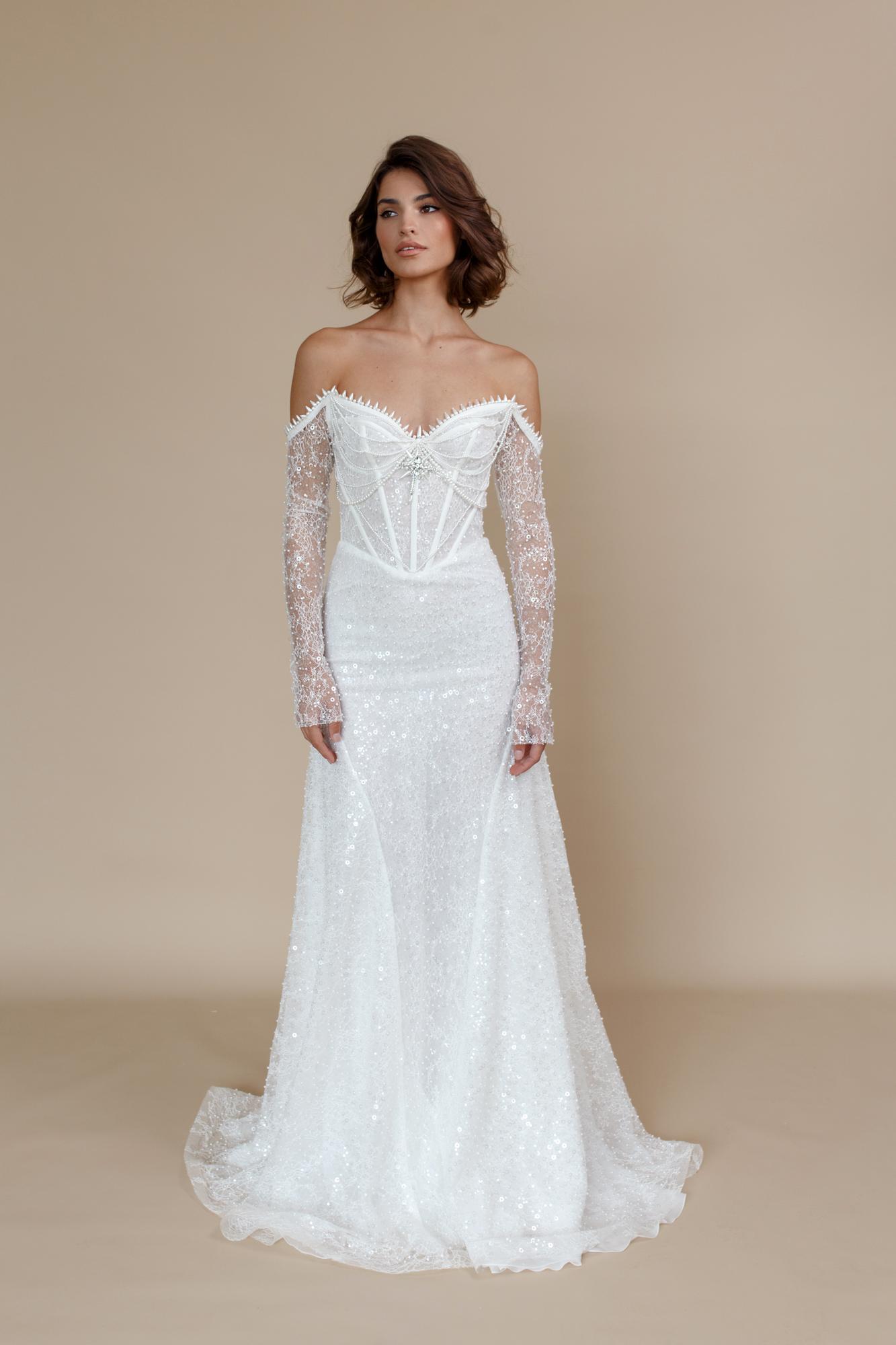 Свадебное платье Rara Avis Ange Etoiles Poisson Пуассон