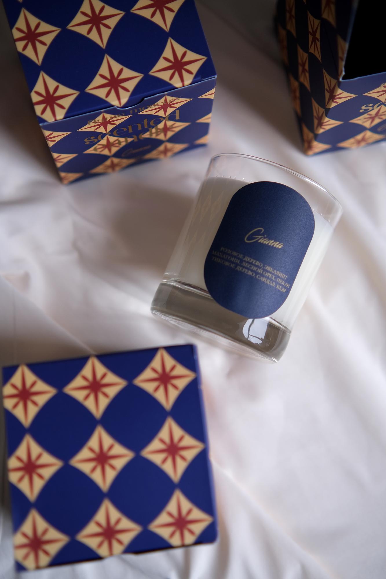 Свеча в стекле flame moscow 280 мл