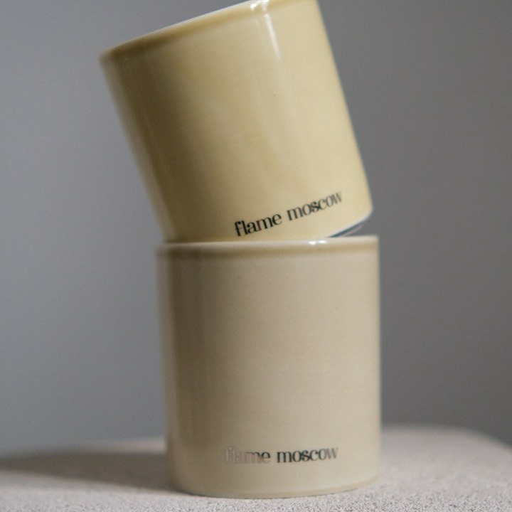 Свеча в фарфоре Flame