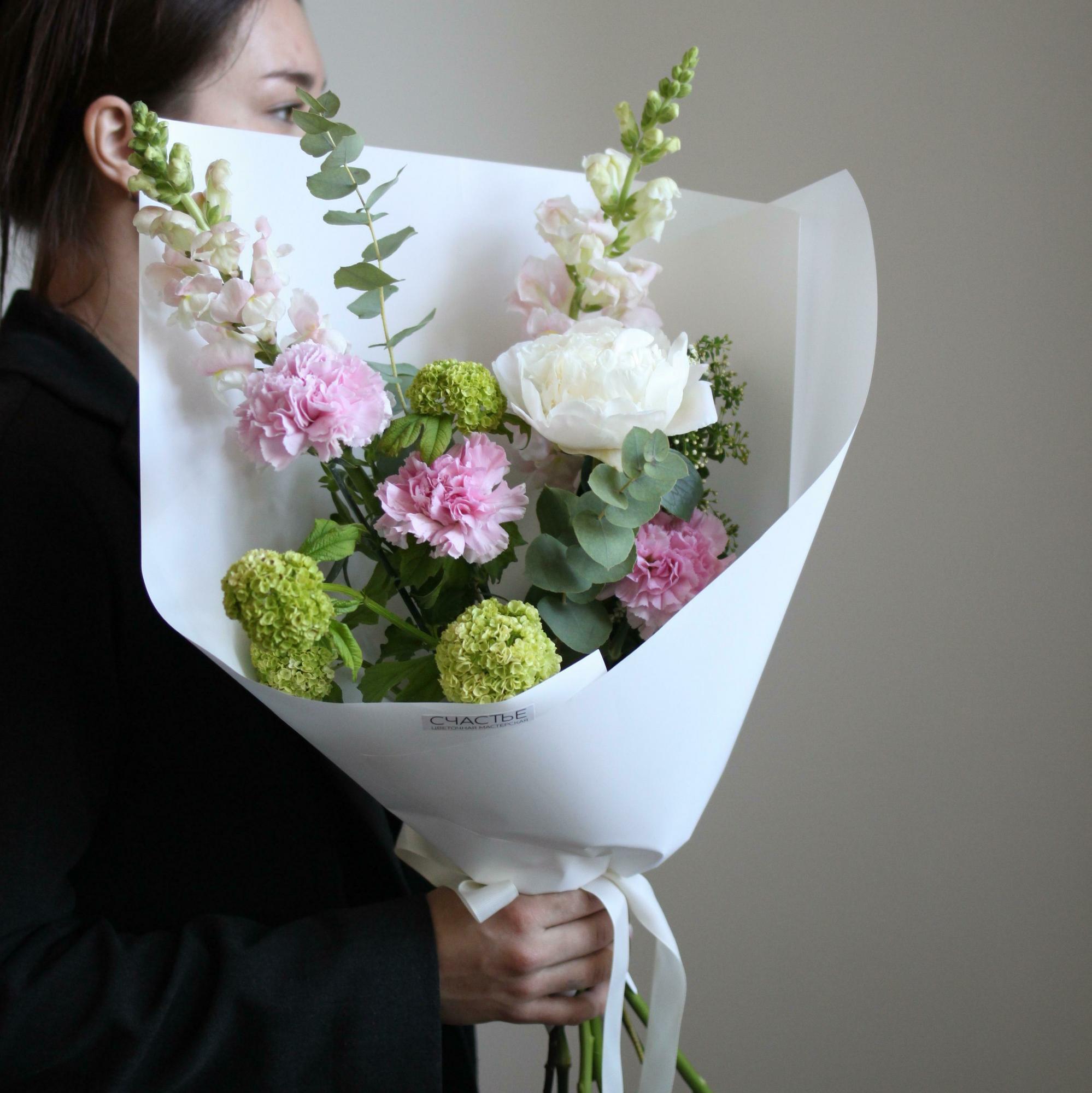 Букет в нежных оттенках