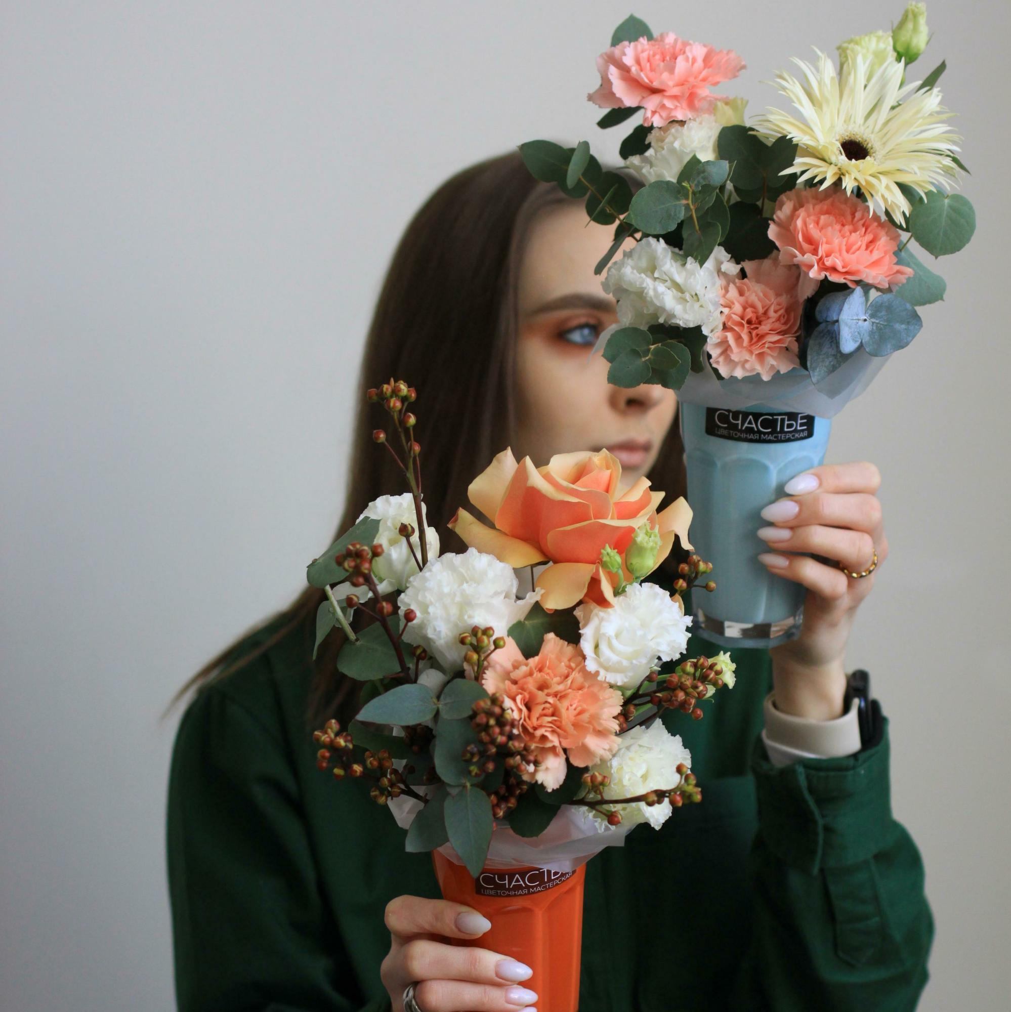 Цветочный стаканчик