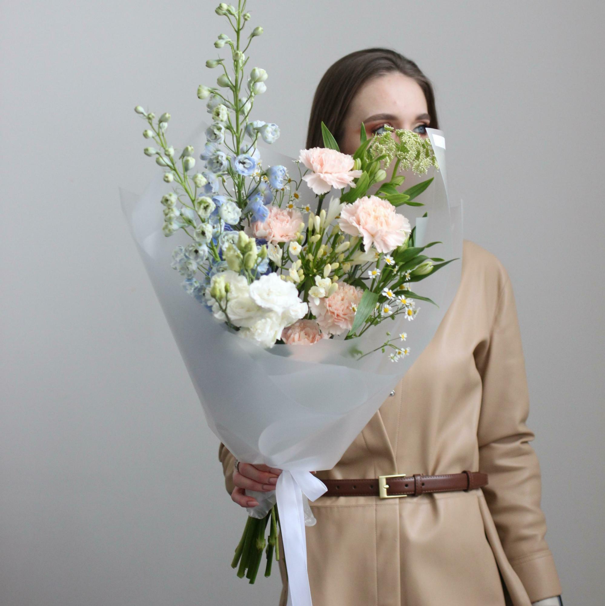 Нежный букет с весенним настроением