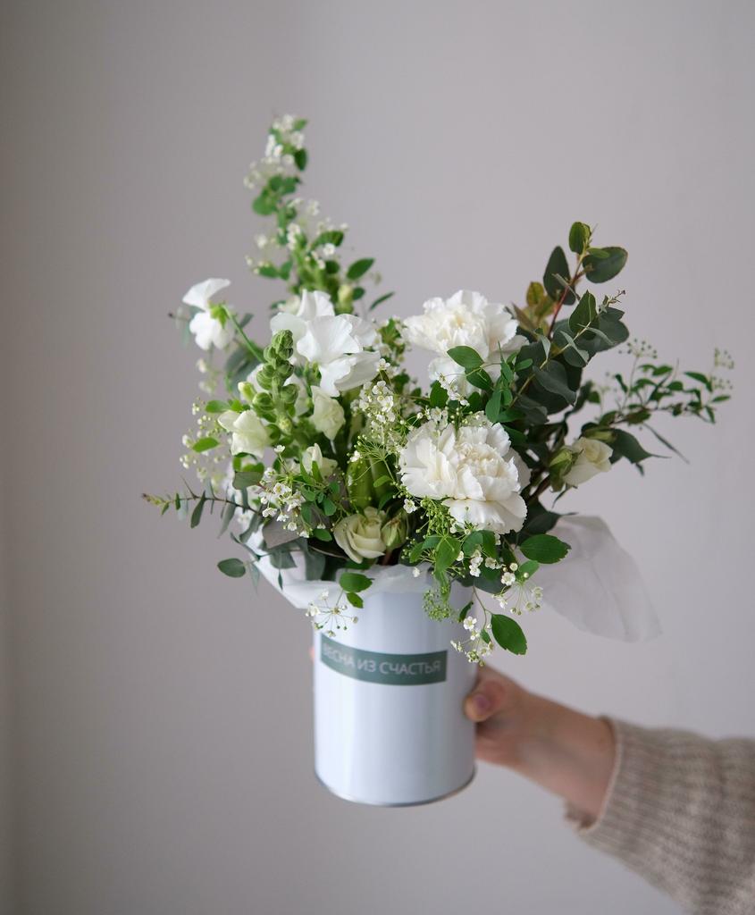 Коробочка в белой гамме