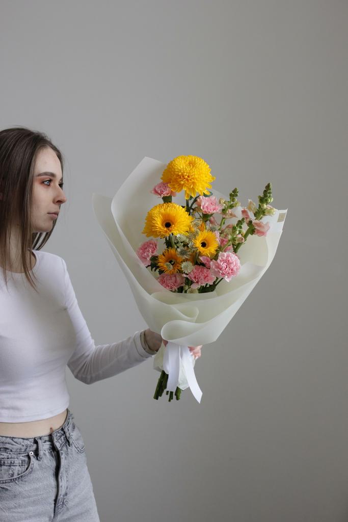 Розово-желтый весенний!