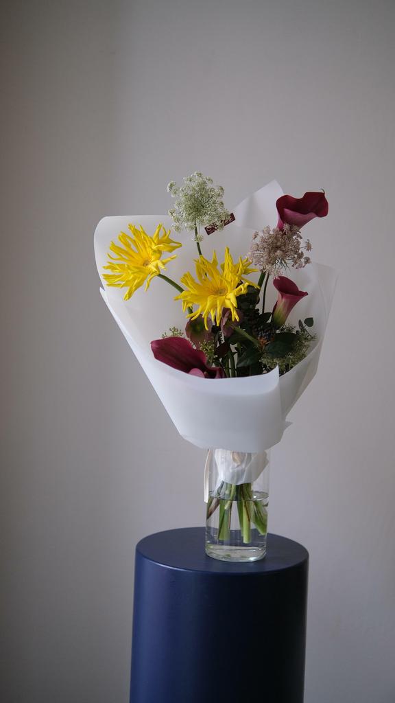 Авторский букет с каллами