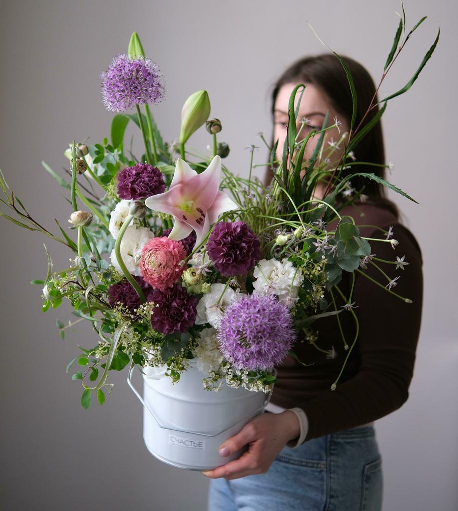 Весенняя объемная композиция