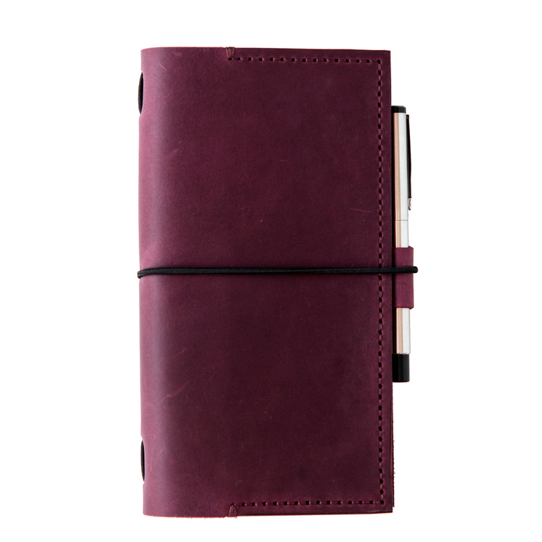 кожаный блокнот ручной работы