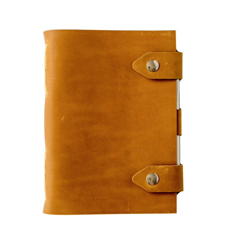 кожаный блокнот ручной работы