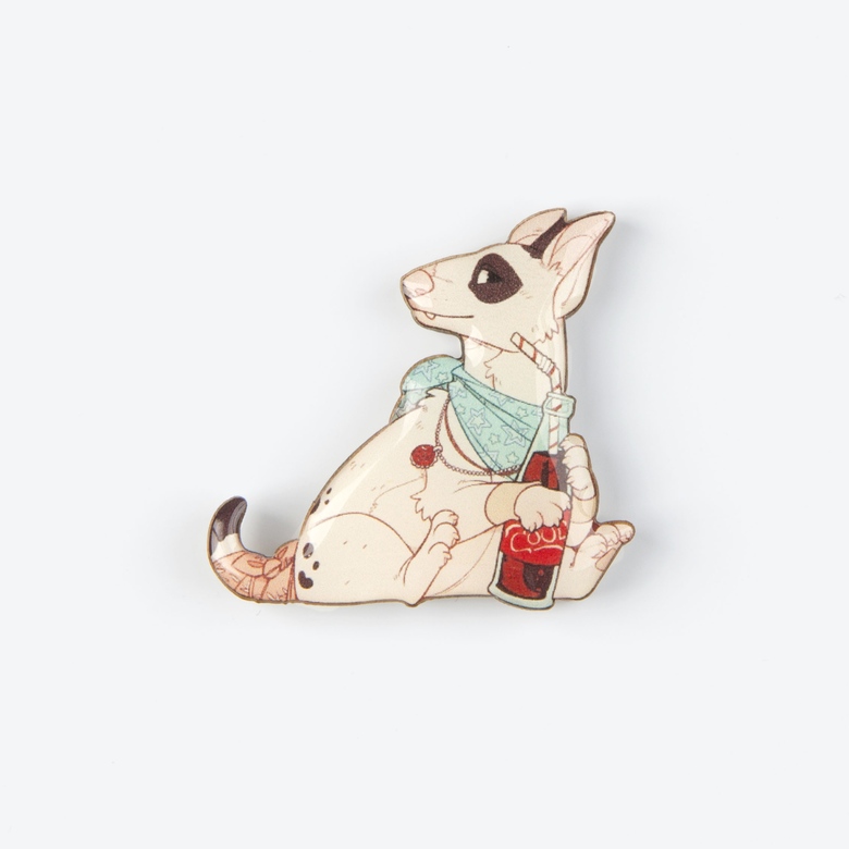 Значок "БУЛЬТЕРЬЕР"