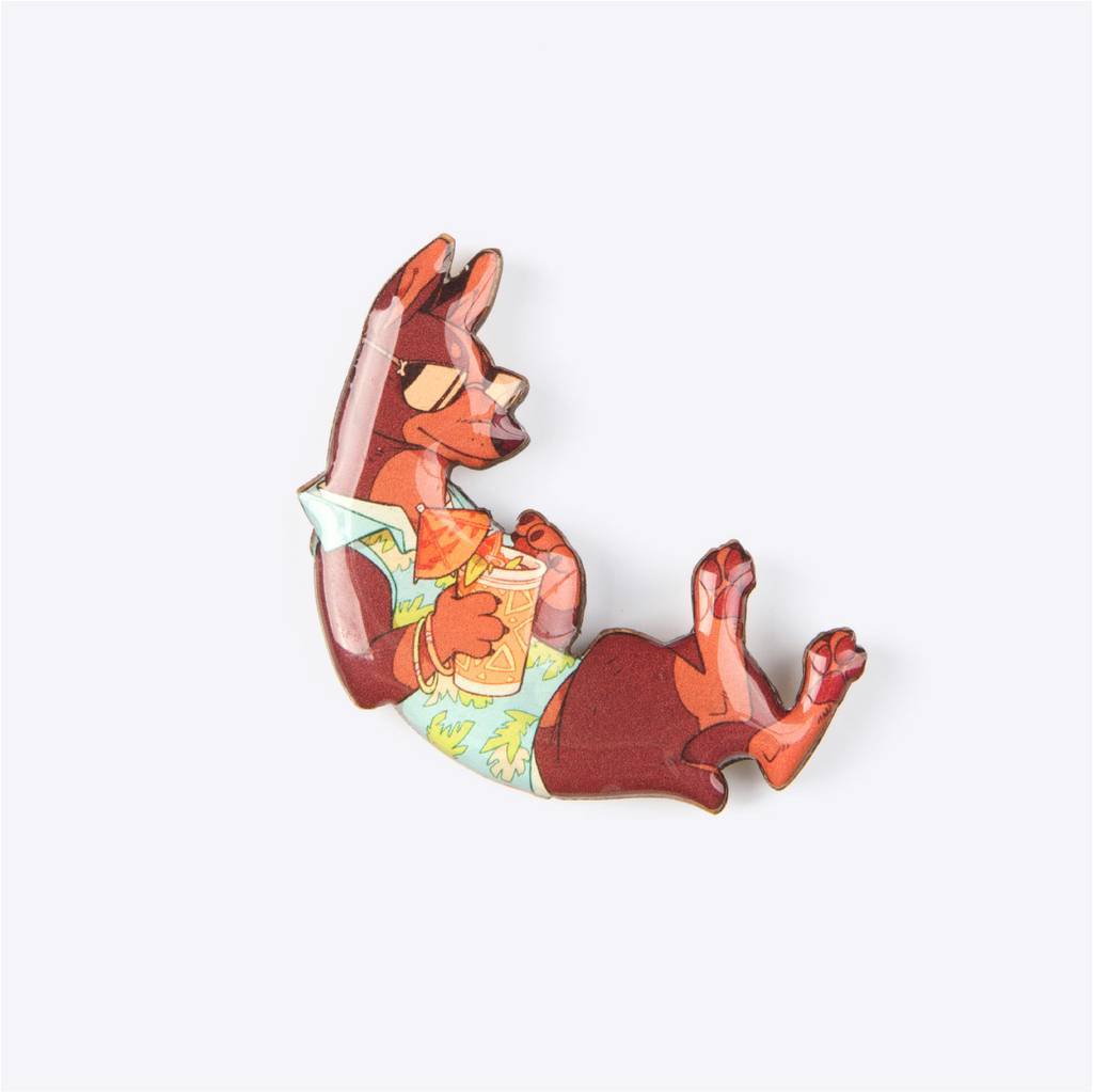 Значок "ДОБЕРМАН"