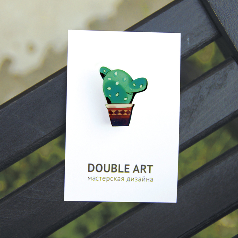 Значок "Кактус НОСАЧ"