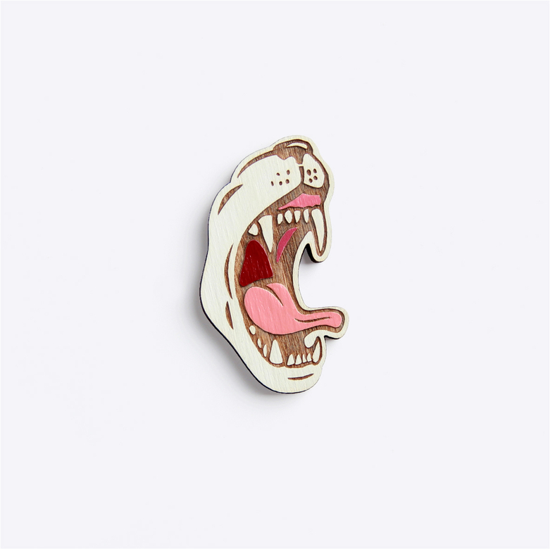 Значок "ПАСТЬ СОБАКИ"