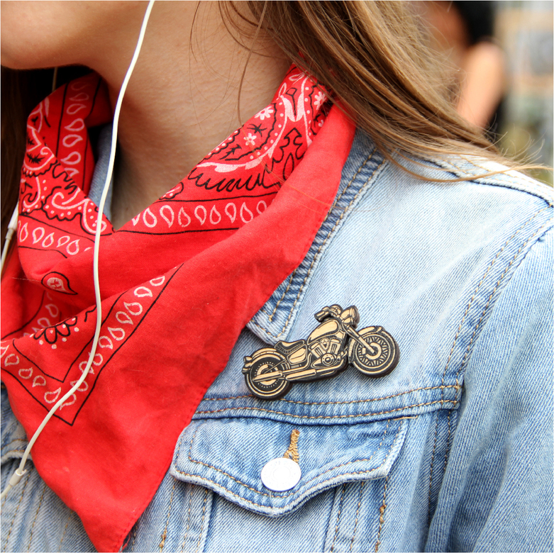 Значок "МОТОЦИКЛ"