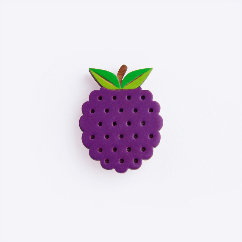 Значок "ЕЖЕВИКА / МАЛИНА"