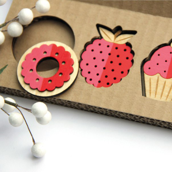 Магниты "СО ВКУСОМ" в подарочной упаковке