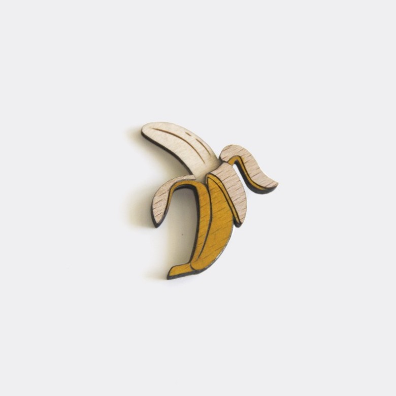 Значок "РАСКРЫТЫЙ БАНАН"