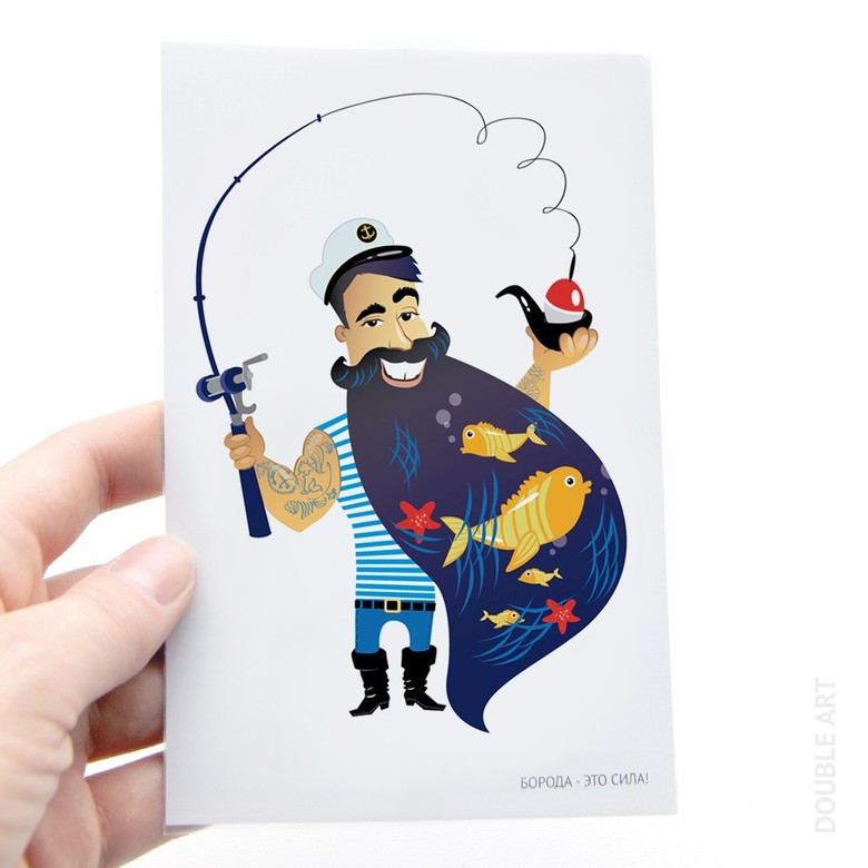 Открытка "МОРЯК"