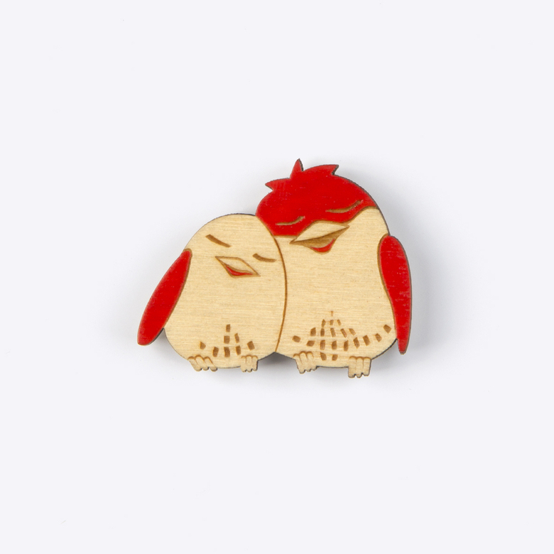 Значок "ВЛЮБЛЕННЫЕ"