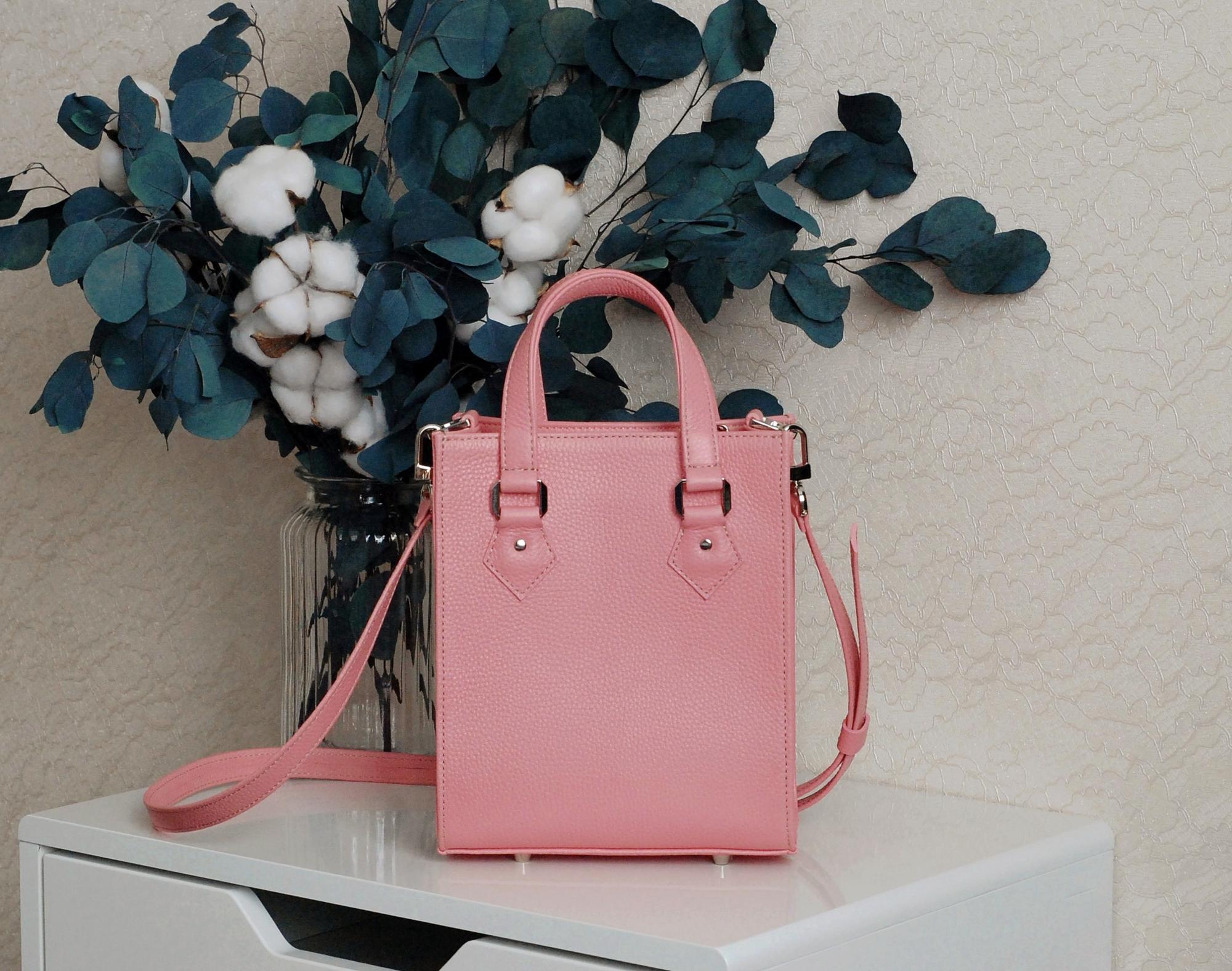 Сумка тоут кожаная