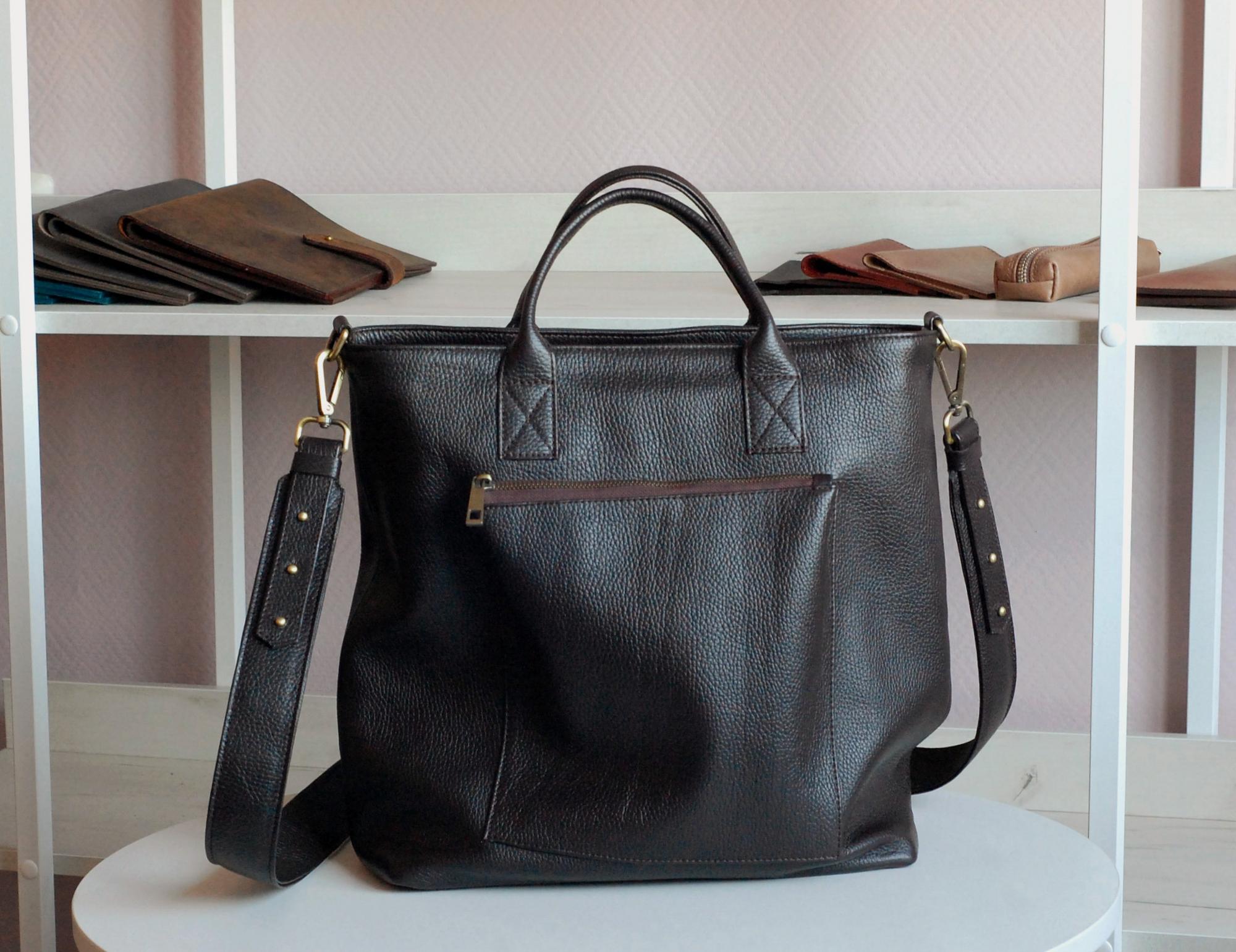 Мужская кожаная сумка