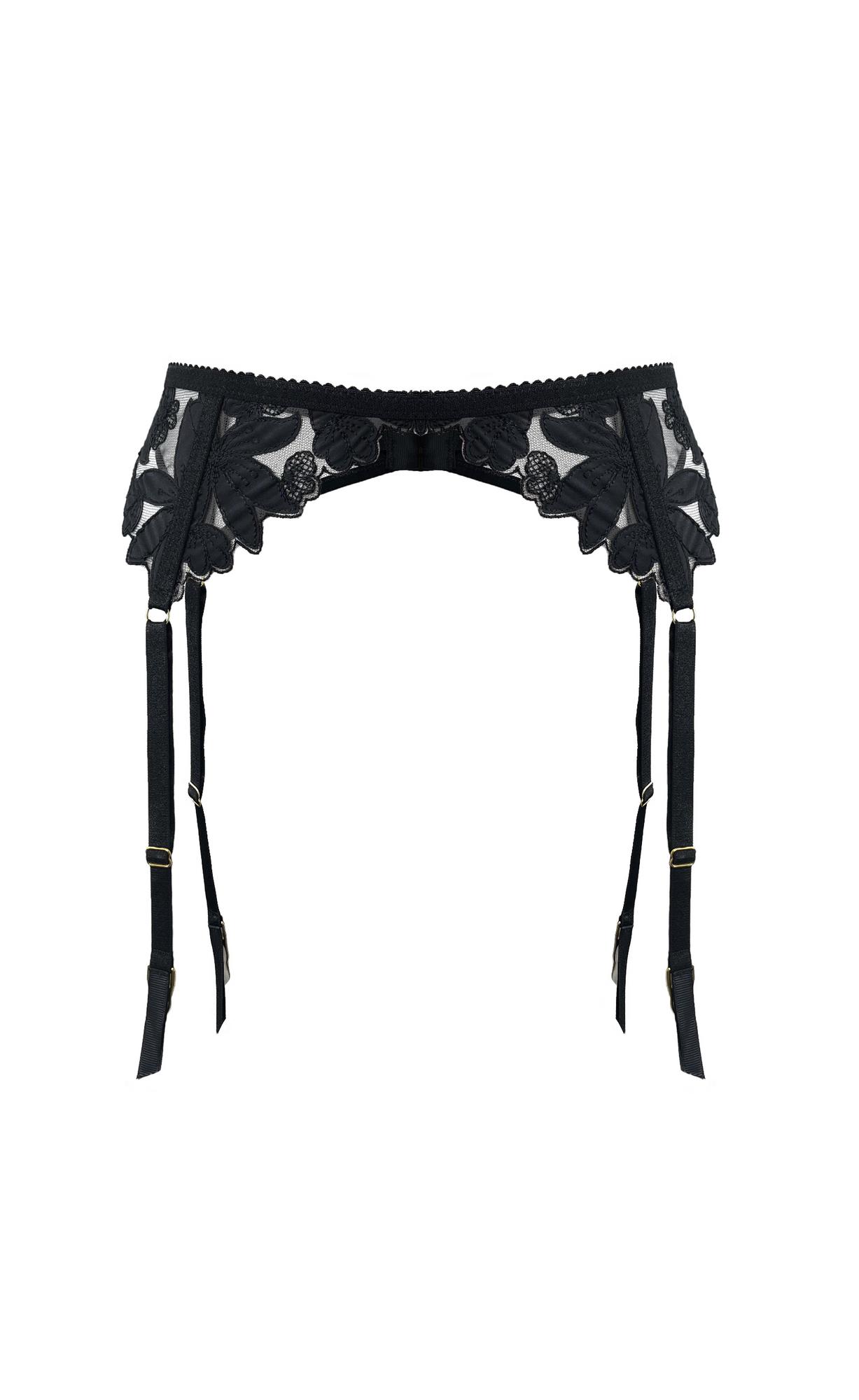 Пояс для чулок Les Fleurs Black