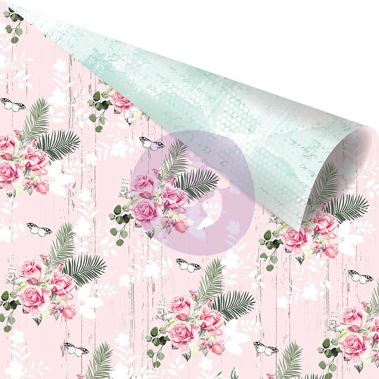 Лист двусторонней бумаги с фольгированием Scented Notes Havana Champagne Gold Foiled Double-Sided Cardstock 12"X12"