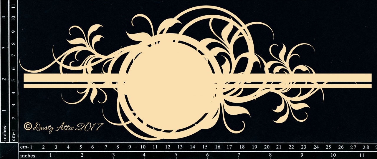 Чипборд 11*28см Mystic Frame #1 Dusty Attic