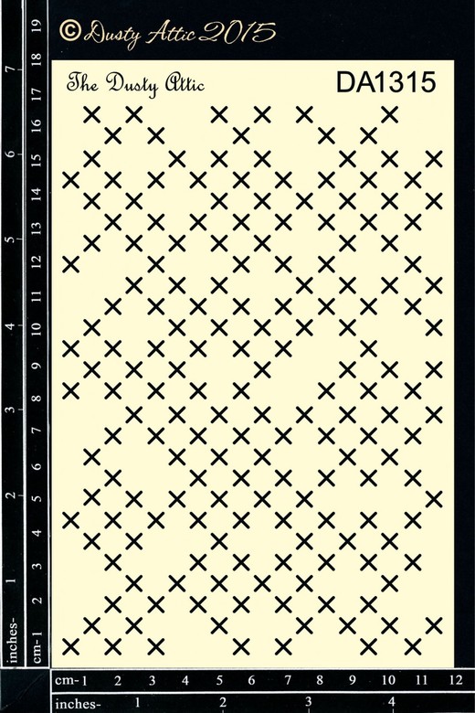 Трафарет 12*18 см Criss Cross  Dusty Attic