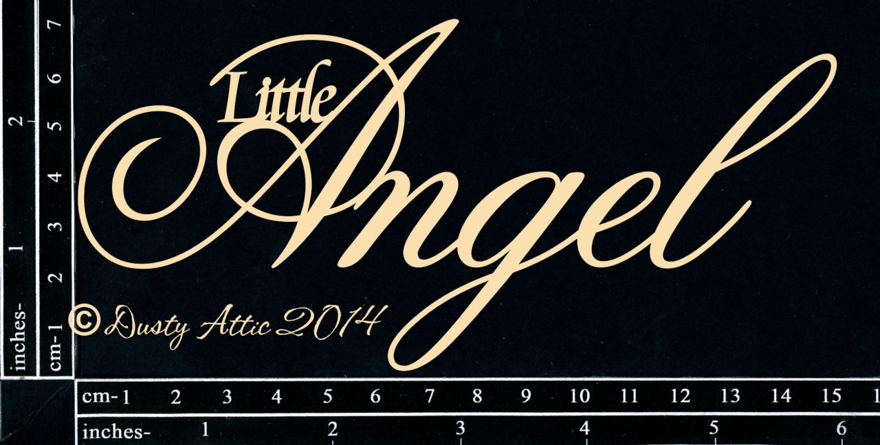 Чипборд Little Angel Dusty Attic