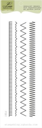 Штамп Set "Sewing stitches" Lesia Zgharda Design