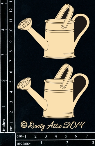 Чипборд Watering Can 3pk Dusty Attic