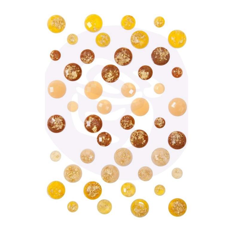 Декоративные дотсы Autumn Sunset Say It In Crystals Assorted Dots 48/Pkg