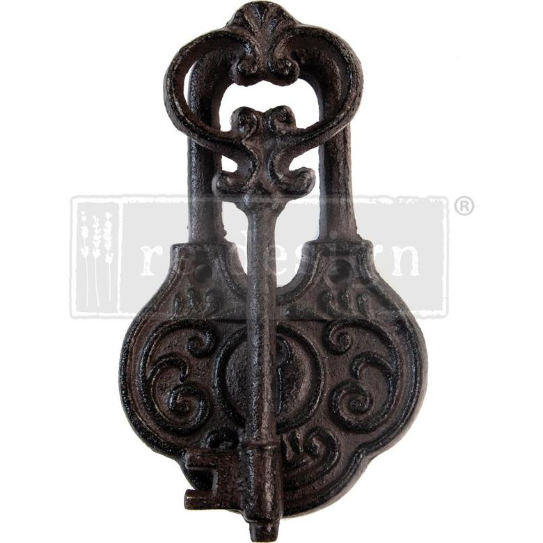 Дверной молоток Ancient Key 5.5"X3.3" Prima Marketing Re-Design Cast Iron Knocker