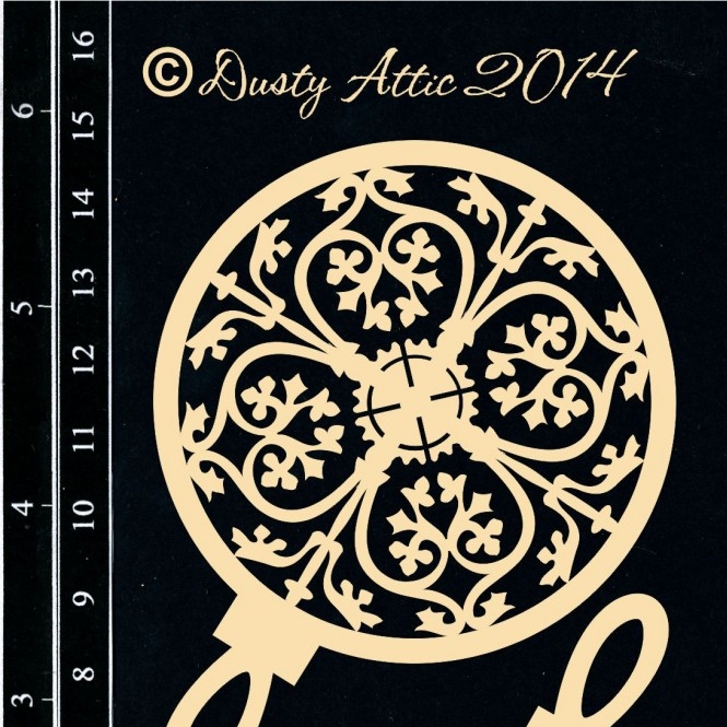 Чипборд Christmas Baubles Dusty Attic