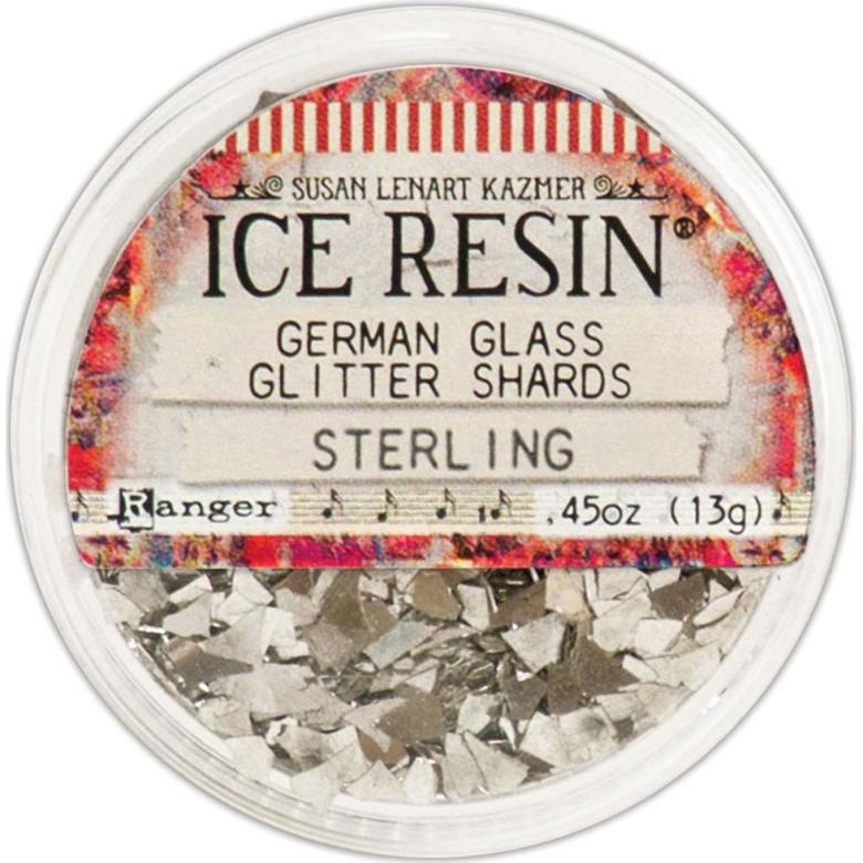 Стеклянный глиттер Sterling Ice Resin Glass Glitter Shards