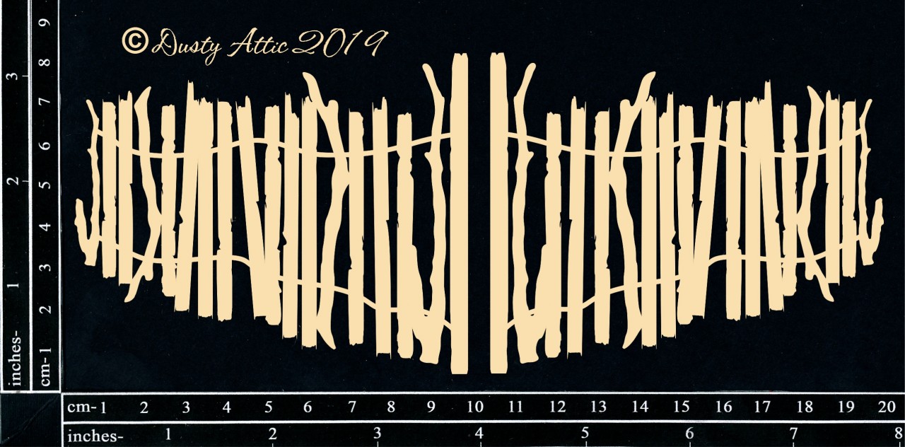 Чипборд Old Wooden Fence #2 Dusty Attic