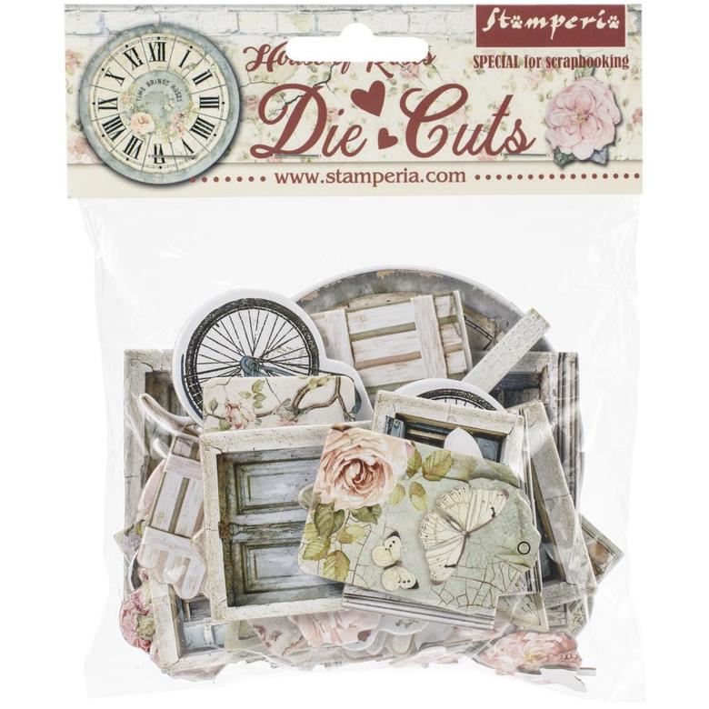 Чипборд House Of Roses Stamperia Die-Cuts