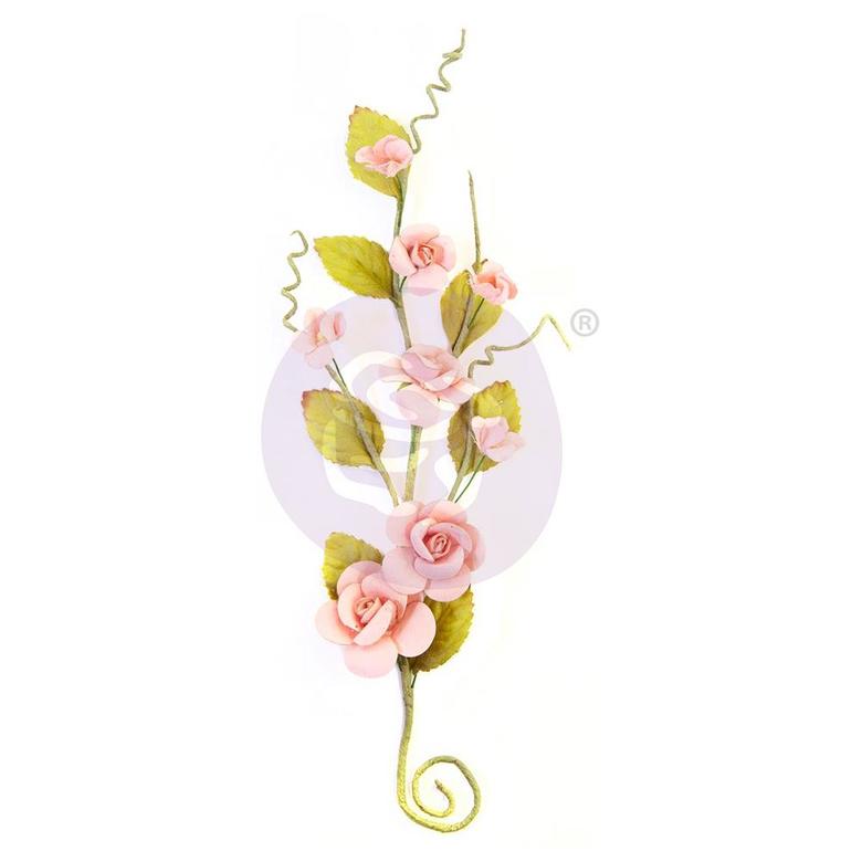 Цветы Susie/Pretty Mosaic Prima Marketing Mulberry Paper Flowers