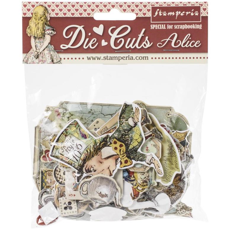 Чипборд Alice Stamperia Die-Cuts