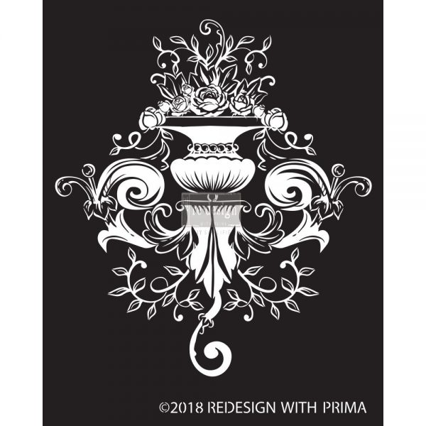 Трафарет на клеевой основе Redesign Adhesive Silk Screen Stencil - Darcelle Regal