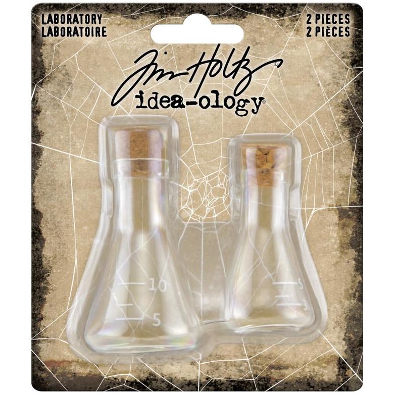 Декоративное украшение Laboratory 2" To 2.375" Idea-Ology Small Corked Glass Flasks 2/Pkg
