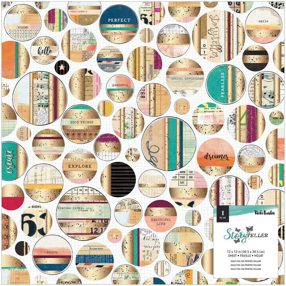 Веллум Vicki Boutin Storyteller Specialty Paper 12"X12"