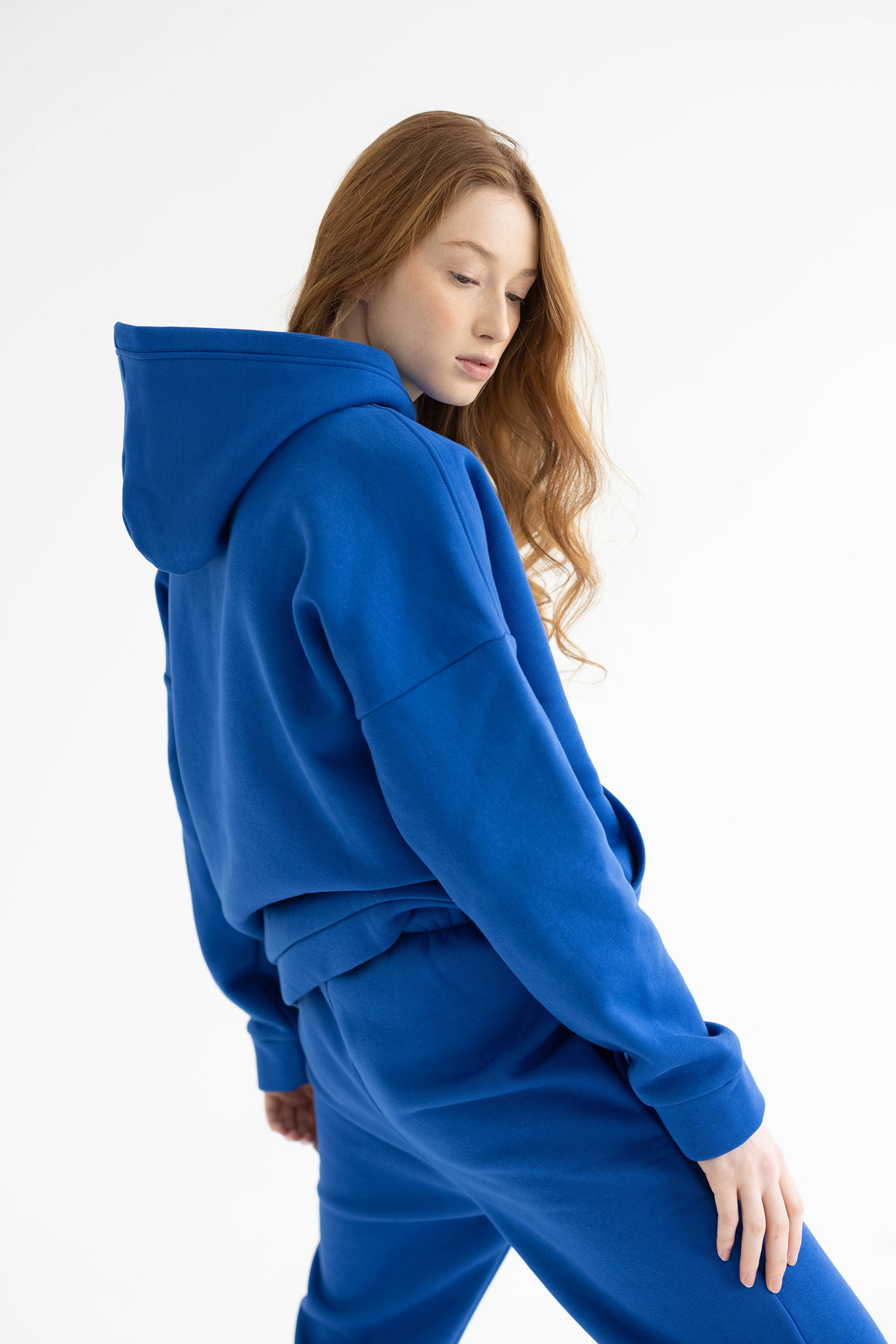 Худи BASIC цвета "Кобальт"