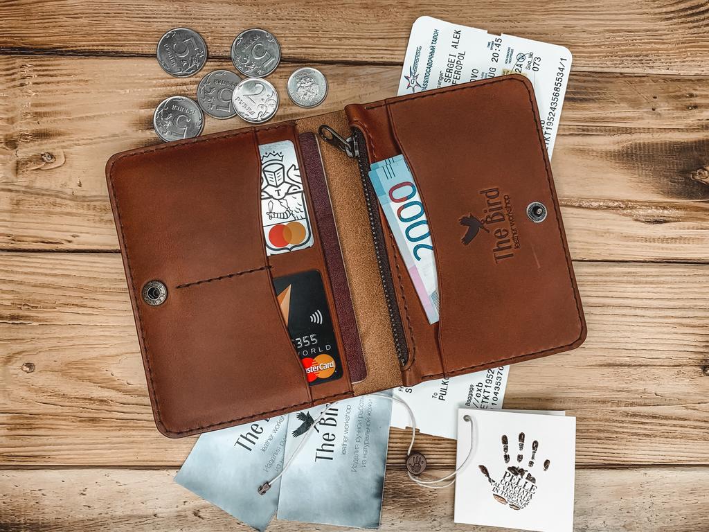 выкройка PDF - Докхолдер с карманом для монет