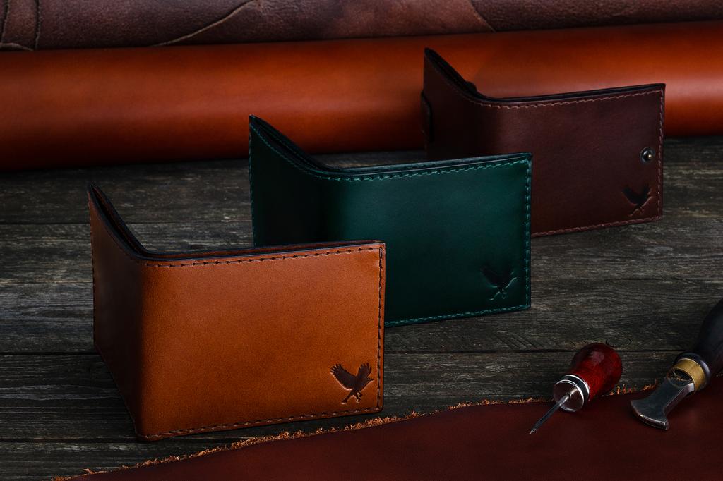 выкройка PDF - кошелек - бифолд с карманами для карт