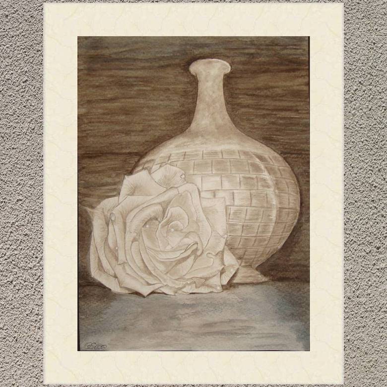 "Ваза и роза" № 7