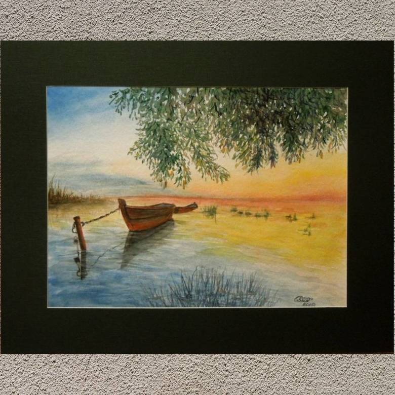 Лодка на озере Плещеево 249