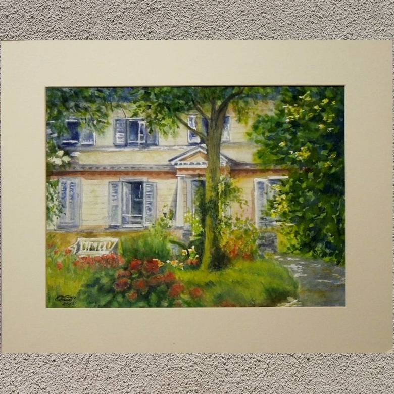 Дом в Рюэйле, по мотивам Э.Мане.  № 263