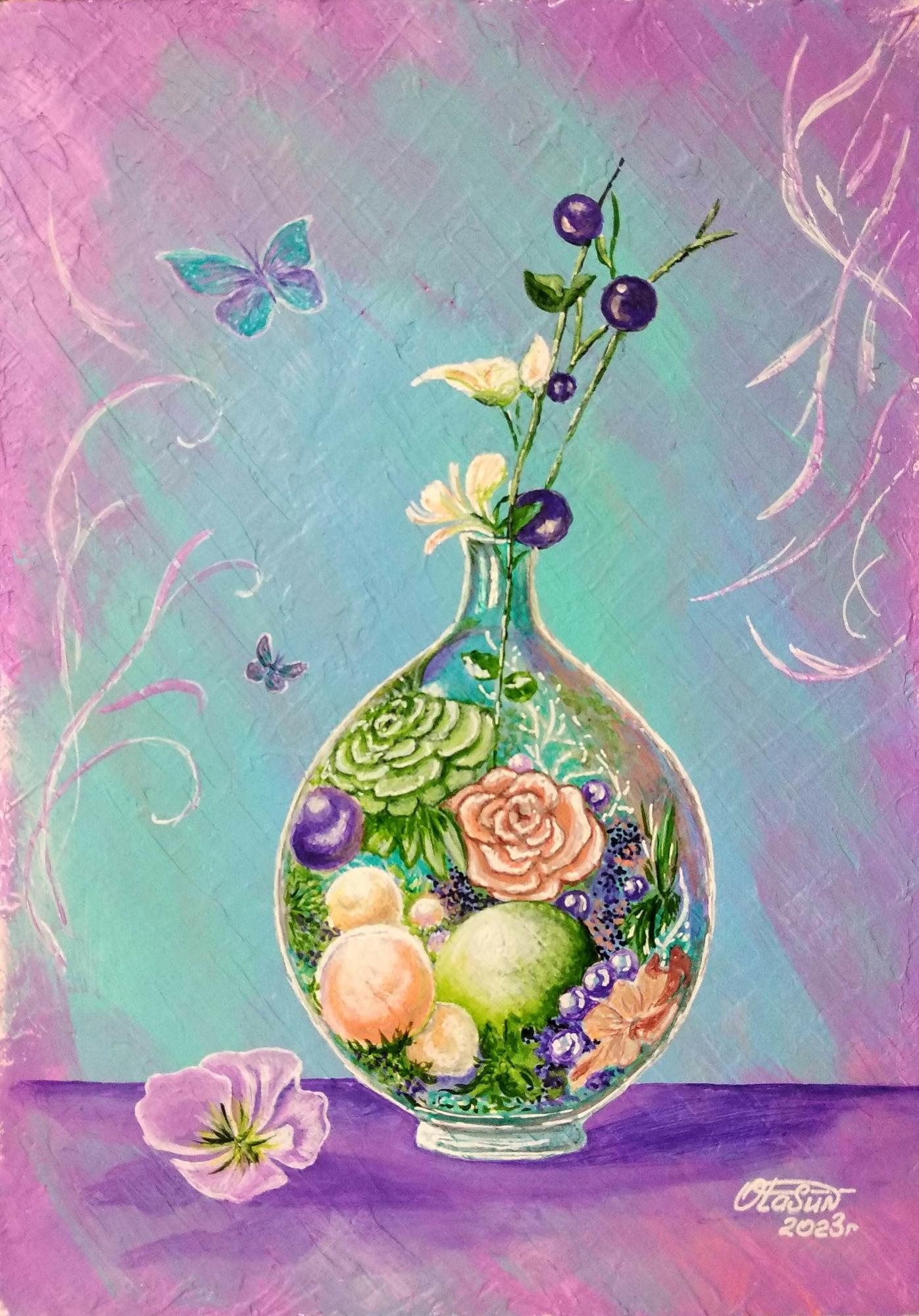 "Хранительница цветов и жемчуга" № 343